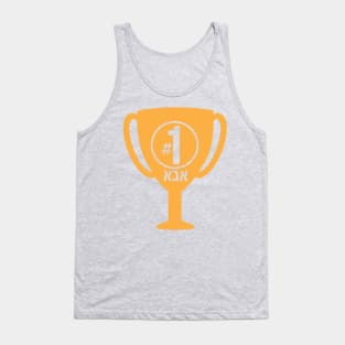 Number One ABA (Hebrew Dad) Trophy Tank Top